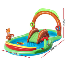 Bestway Swimming Inflatable Kids Friendly Woods Play Pools