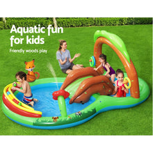 Bestway Swimming Inflatable Kids Friendly Woods Play Pools