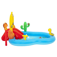 Bestway Above Ground Inflatable Kids Wild West Pools Toy Game