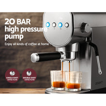 Devanti Coffee Machine Espresso Maker 20 Bar Milk Frother