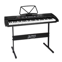 61 Keys LED Electronic Piano Keyboard Black - Cheap Choices