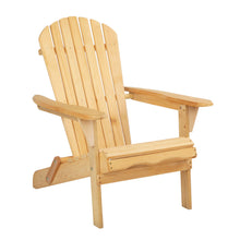 Outdoor Beach Chair Lounge Wooden Adirondack Garden Patio