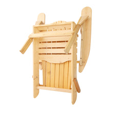 Outdoor Beach Chair Lounge Wooden Adirondack Garden Patio