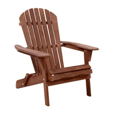 Outdoor Furniture Beach Chair Wooden - Brown - Cheap Choices