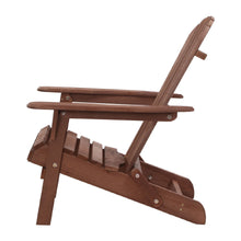 Outdoor Furniture Beach Chair Wooden - Brown - Cheap Choices