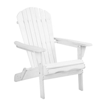 Outdoor Beach Chair Lounge Wooden Patio Garden