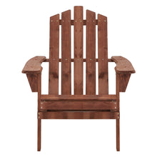 Outdoor Beach Chairs Wooden Adirondack Patio Brown Chair