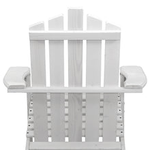 Outdoor Sun Lounge Beach Chair Wooden - White - Cheap Choices