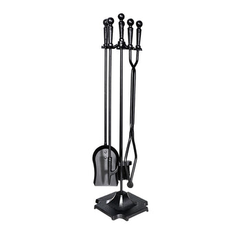 Fireplace Tool Set Poker Brush Shovel Stand Tongs - Cheap Choices