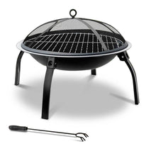 Fire Pit 22" BBQ Charcoal Smoker Portable Outdoor - Cheap Choices