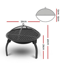 Fire Pit 22" BBQ Charcoal Smoker Portable Outdoor - Cheap Choices