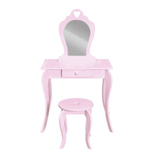 Pink Kids Vanity Dressing Table Stool Set Mirror - Cheap Choices