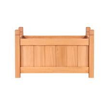 Raised Wooden Planter Box Vegetables 60x30x33cm