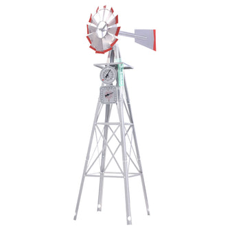 Garden Windmill 4FT 146cm Metal Ornaments Outdoor