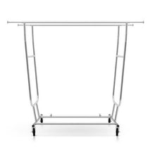 6FT Double Rail Clothes Rack Coat Stand Adjustable.