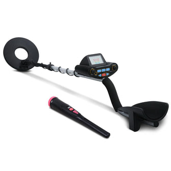 Metal Detector W/Pinpointer Searching  250mm LCD Screen