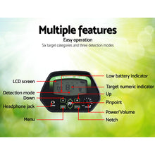 Deep Metal Detector Pinpointer Sensitive Searching w/acc.