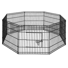 Pet Dog Playpen 24" 8 Panel Puppy Exercise Cage Enclosure Fence