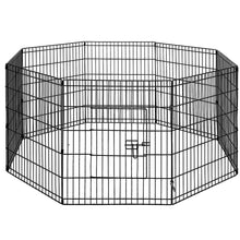 Dog Playpen 30" 8 Panel Puppy Exercise Cage Enclosure Fence