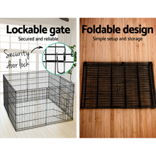 Dog Playpen 30" 8 Panel Puppy Exercise Cage Enclosure Fence