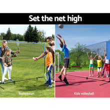 Portable Sports Net Stand 3m 3ft Blue