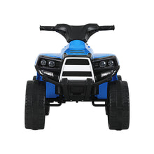 Ride On ATV Quad Motorbike Car 4 Wheel Electric Toys Battery Blue