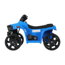 Ride On ATV Quad Motorbike Car 4 Wheel Electric Toys Battery Blue