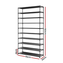 50 Pairs 10 Tier Shoe Rack Metal Shelf - Cheap Choices