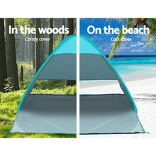 Pop Up Beach Tent Camping 3 Person Sun Shade Fishing Shelter - Cheap Choices