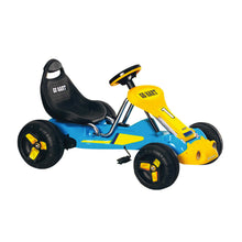 Pedal Powered Go-Kart for Children (Black) Ride & Steer/ 4-Wheel