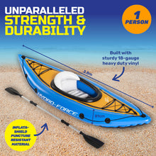 2.8m Kayak Inflatable 1 Person Essentials Included Premium Quality