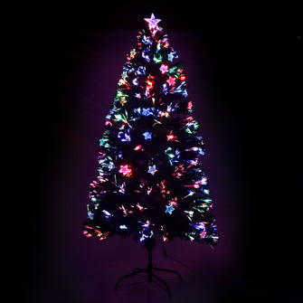 Christmas Tree 1.5M LED Xmas trees with Lights Multi Colour