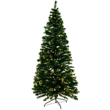 Christmas Tree 1.8M LED Xmas trees Optic Fibre Warm White