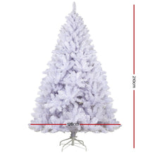 Christmas Tree 2.1M Xmas Trees Decorations White 1000 Tips