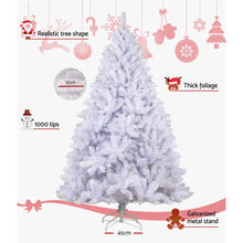 Christmas Tree 2.1M Xmas Trees Decorations White 1000 Tips