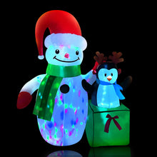 2.4M Snowman LED Lights Outdoor Decorations