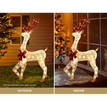 Christmas Lights Motif LED Rope Reindeer Waterproof Outdoor