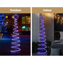 Christmas LED Motif Light 1.88M Tree Waterproof Colourful